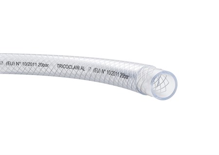 Armerad PVC-slang ( 6,3 x 11 mm )